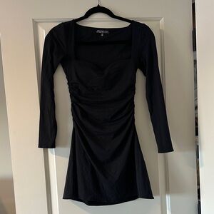 Abercrombie & Fitch Black Long Sleeve Dress